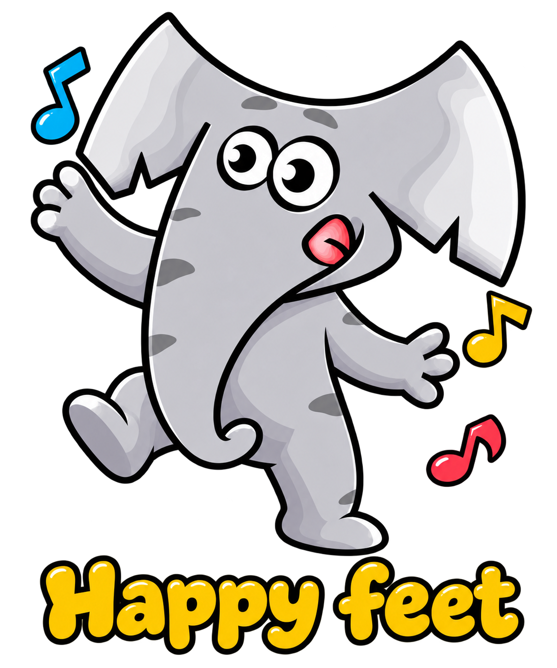 Happy feet • T-shirt